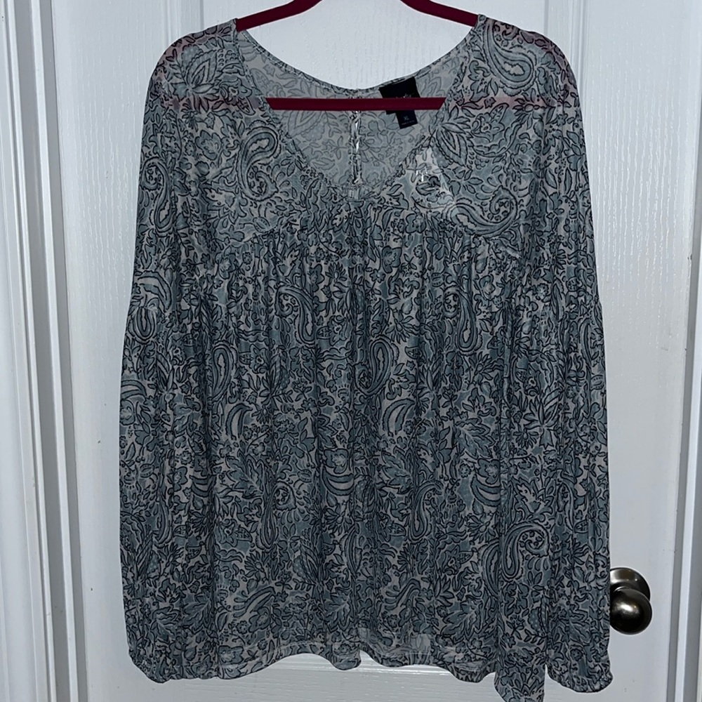 Flowy Mesh Top